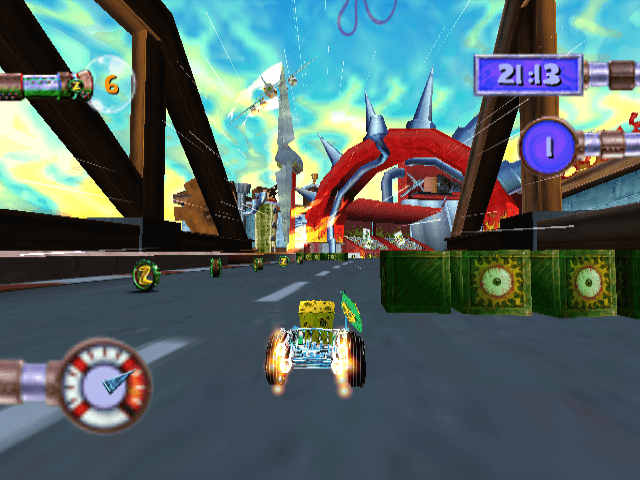 SpongeBob SquarePants Creature from Krusty Krab screenshot 2 for Gamecube